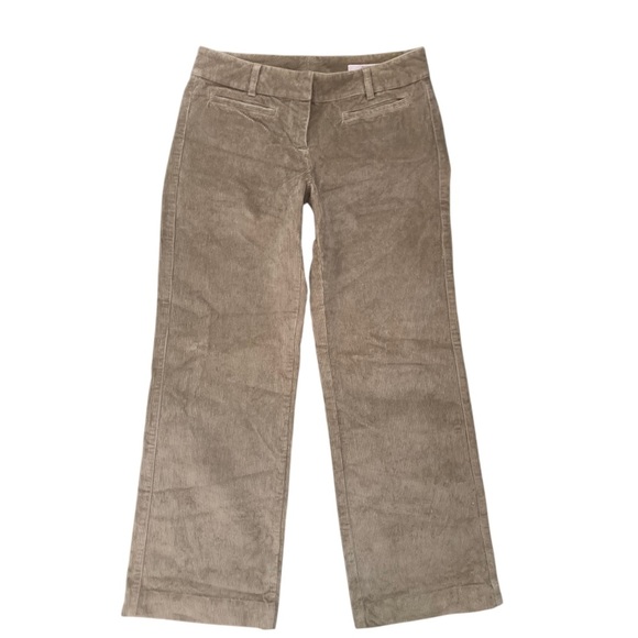 Red Valentino Wide Leg Corduroy Trouser Pants Crop Fall Y2k - Picture 1 of 7